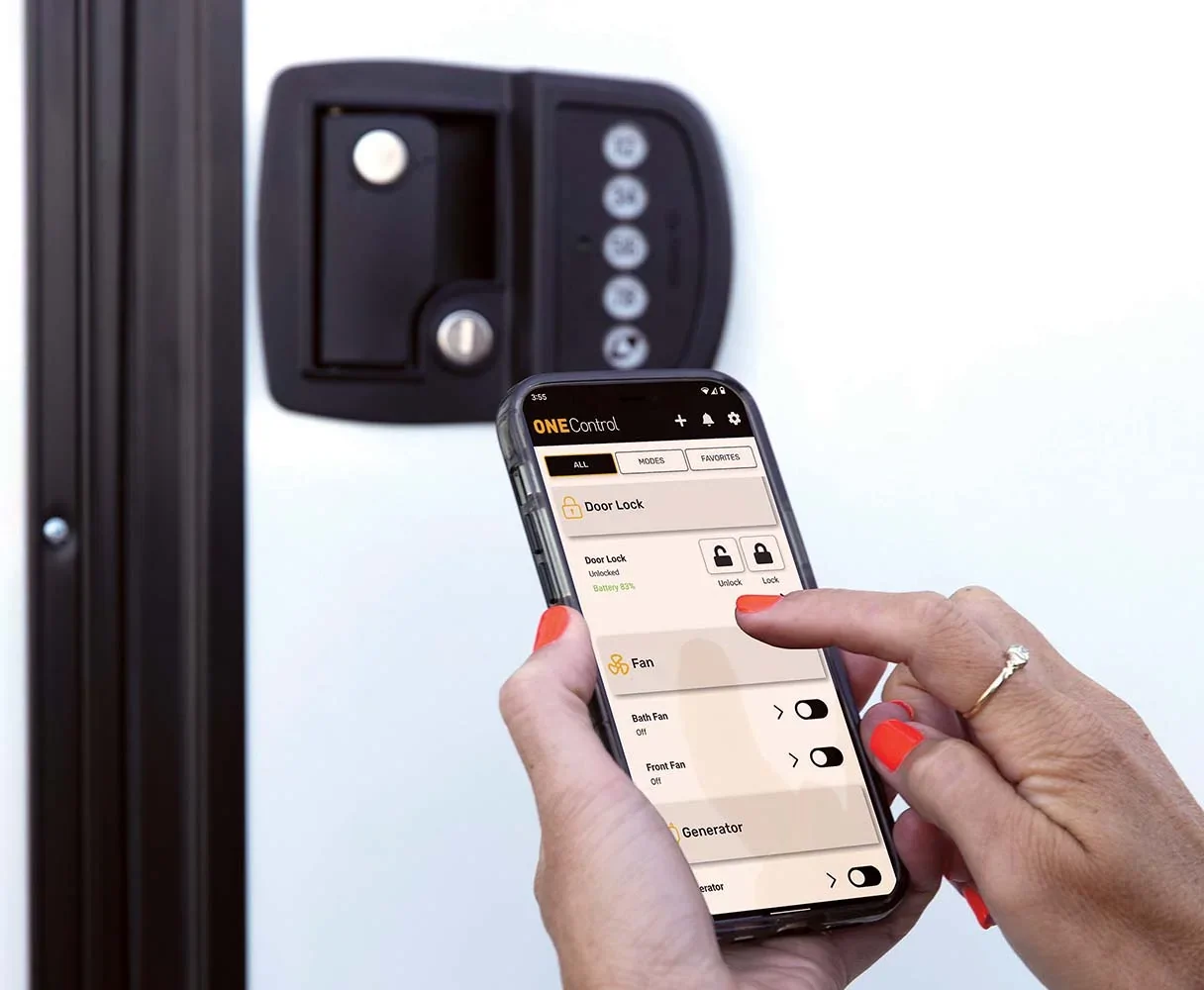 Lippert RV Bluetooth Door Lock