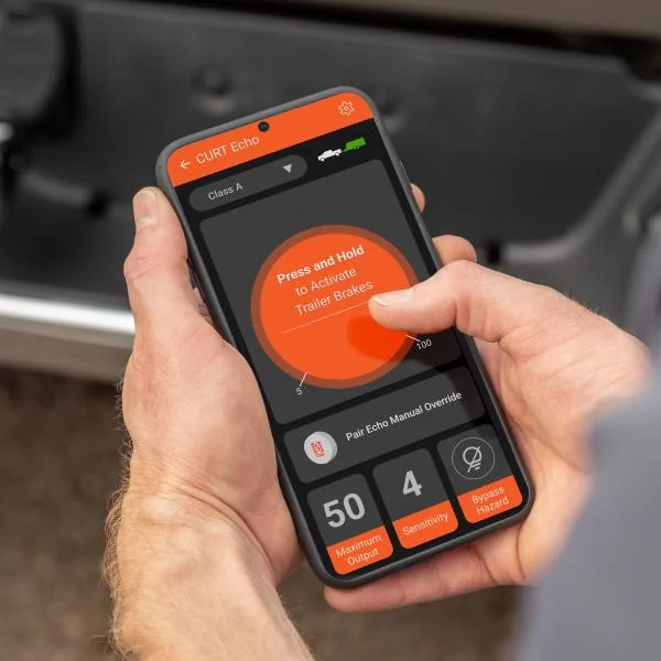 Echo Brake Controller Phone App Active