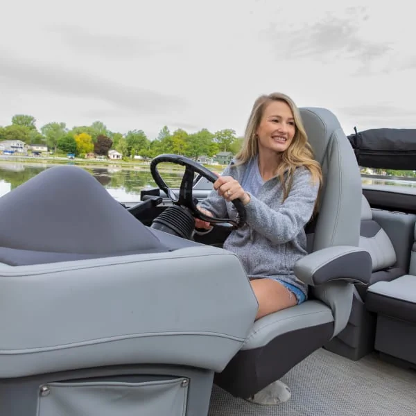 Pontoon Boat Helm Station