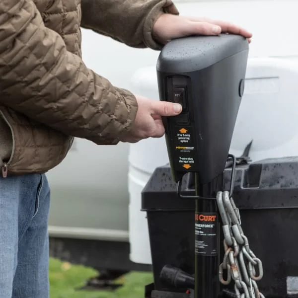 CURT Electric Tongue Jack for Trailer