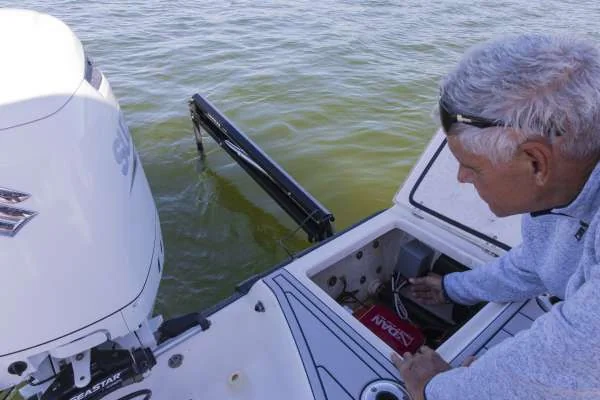 Axis power pole shallow water anchor