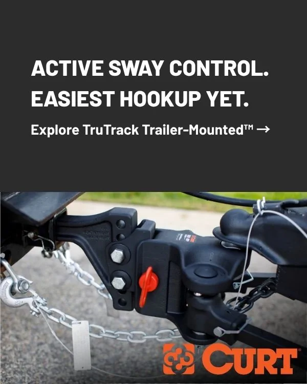 CURT TruTrack Trailer-Mounted Weight Distribution Hitch