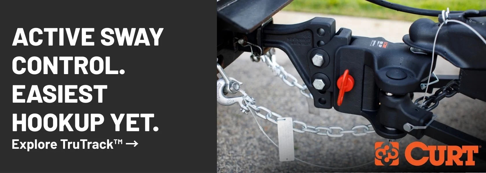 CURT TruTrack Trailer-Mounted Weight Distribution Hitch