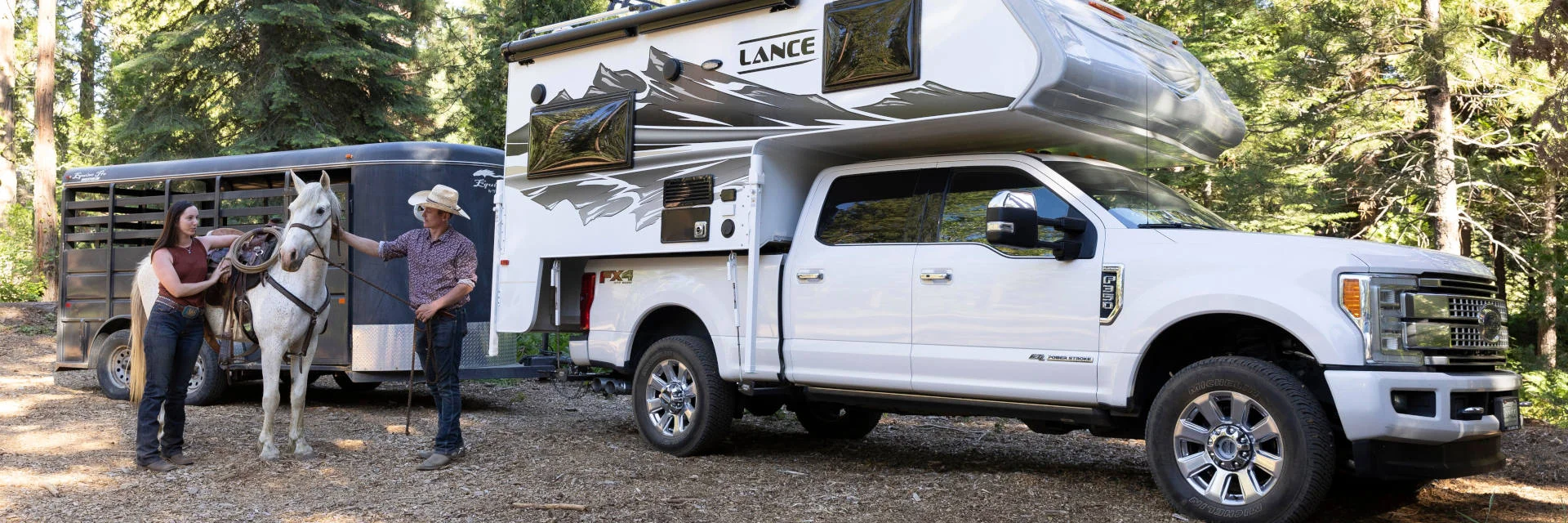 Truck Camper Accessories Campsite Horses