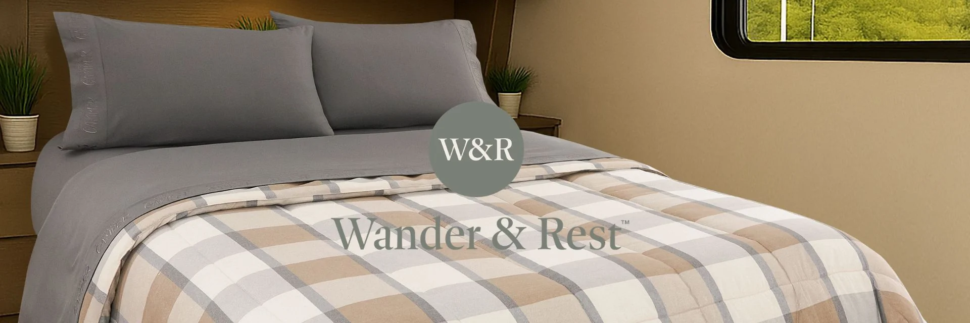 Wander & Rest RV mattresses and bedding by Lippert