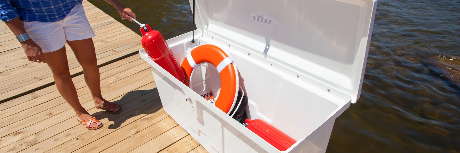 dock box accessories