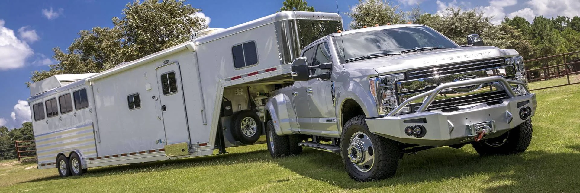 CURT gooseneck towing hitches are perfect for heavy duty agricultural towing.