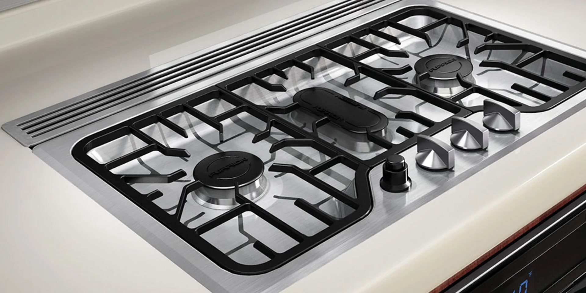 Marine Cooktop Installed in Galley Counter