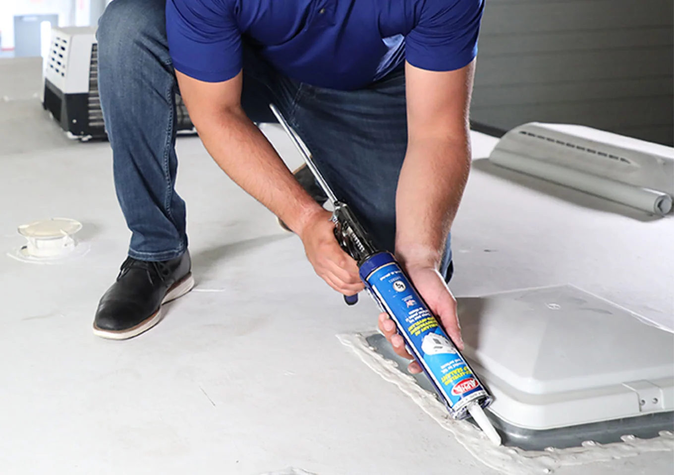RV roof coatings