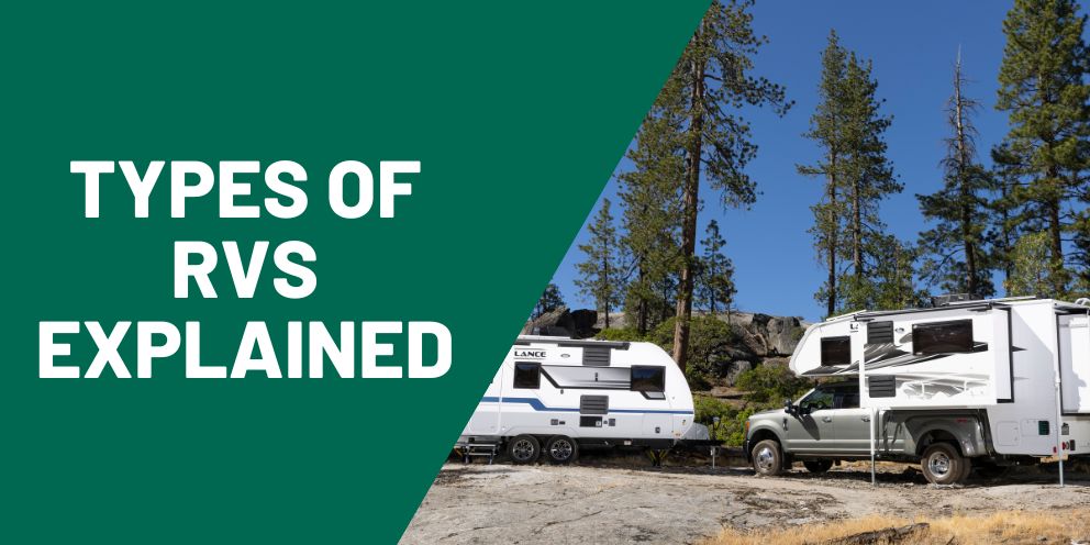 Types of RVs - Class A, B and C