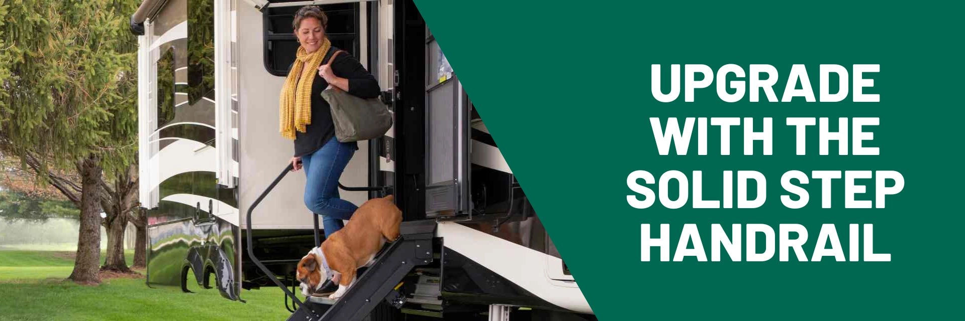 Rv Steps With Handrail ZSLTLDU , Upgraded Hot Tub Steps, 3 Tier Heavy Duty Steel Mobile Home Steps, Spa Steps Outdoor Stairs For 5th Wheel RV Camper Trailer Porch With Non-Slip Mats - Foto 6