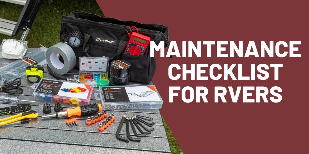 Preparing for the RV maintenance checklist