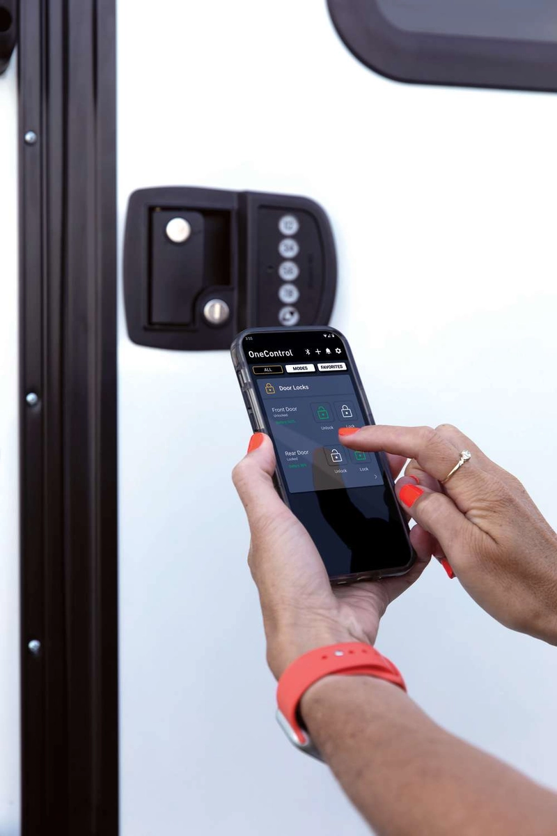 Smart Bluetooth RV Door Lock Phone App