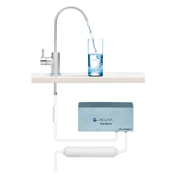 Acuva Wanderer water purification system diagram