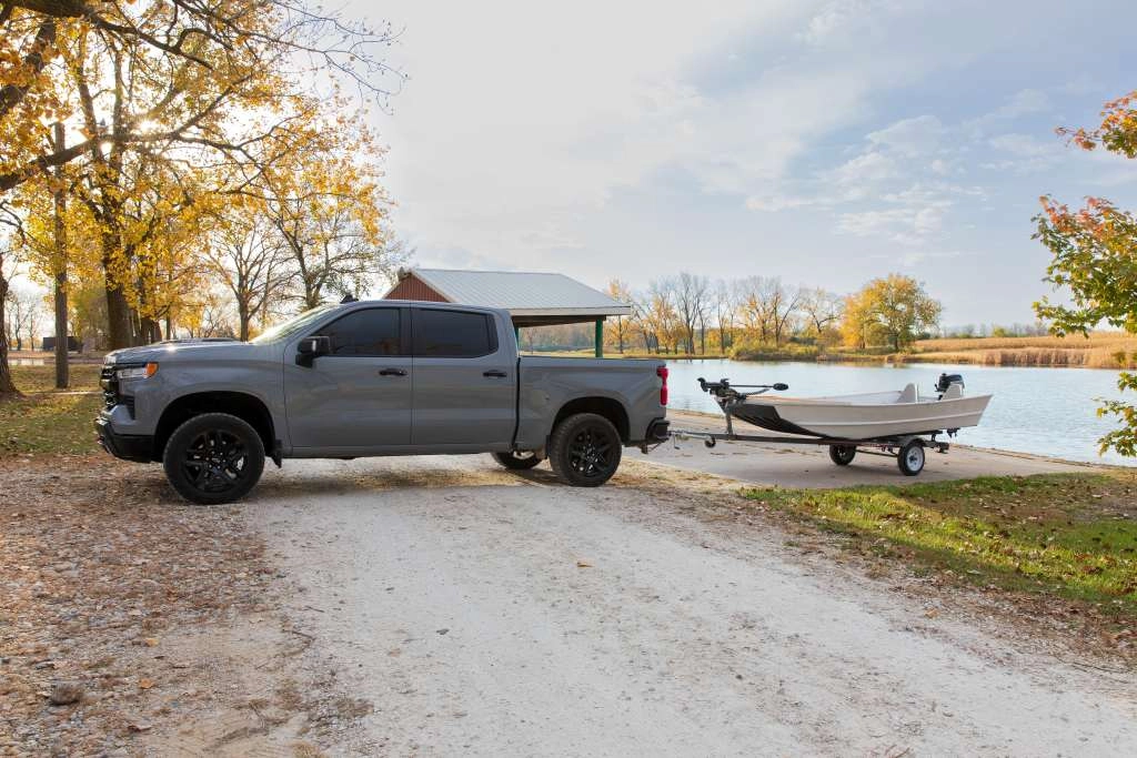 Backing up a small trailer