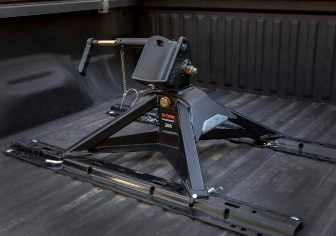 Crosswing fixed 5th wheel hitch