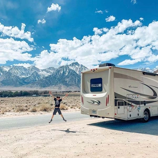 Enjoying the Roadside View