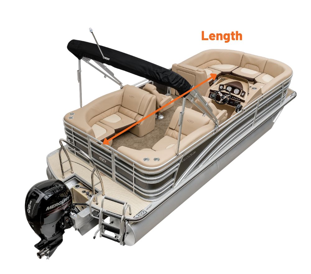 Measure Boat Length for Bimini Top