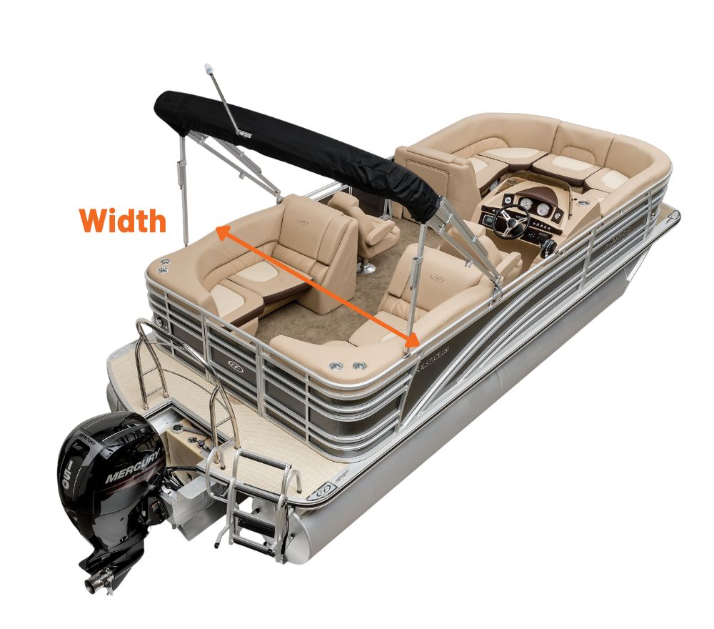 Measure Boat Width for Bimini Top