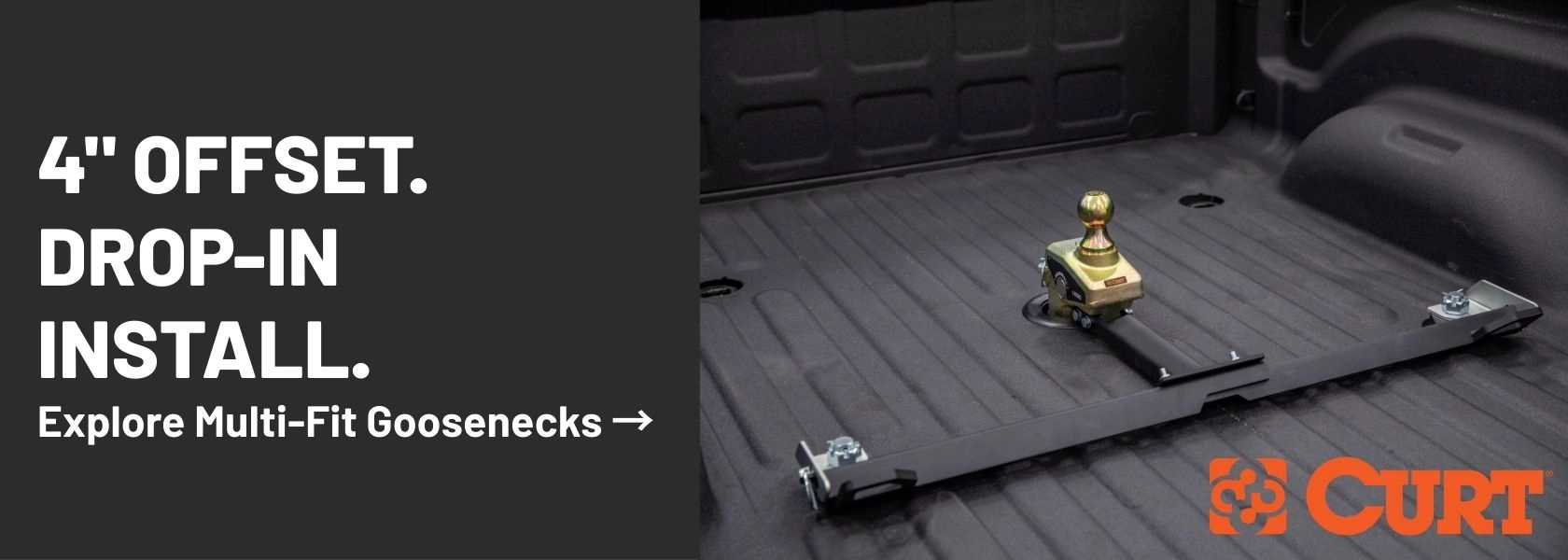 CURT Multi-Fit Gooseneck Hitch