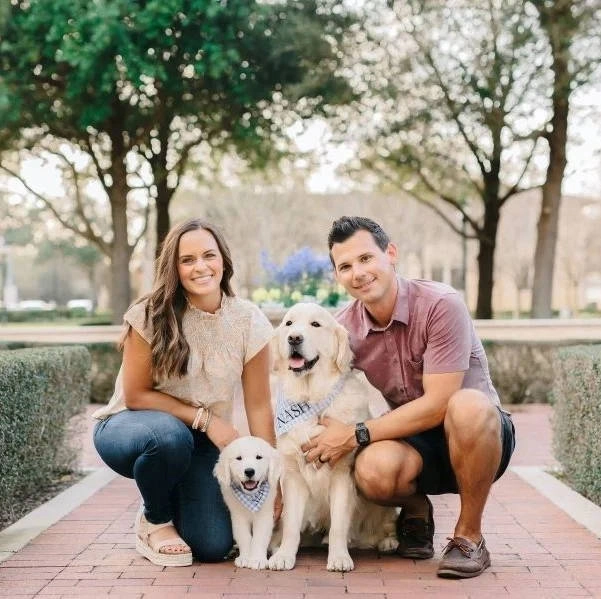 Paws for Love Conlon Family RV with Dog Christina Sean