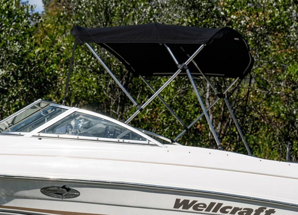 Replacement Bimini Top Canvas Installed