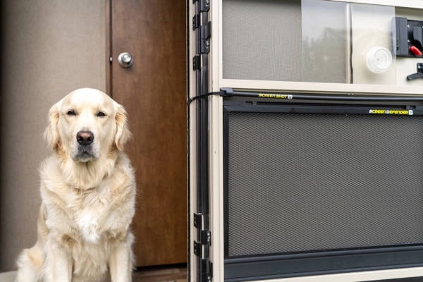 Sad Dog Screen Door Protector